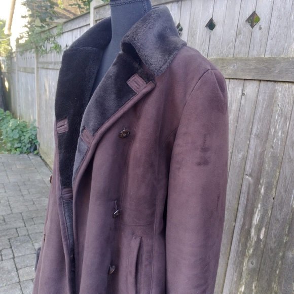 Calvin Klein Lined Heavy Winter Coat Size Large - Picture 7 of 15